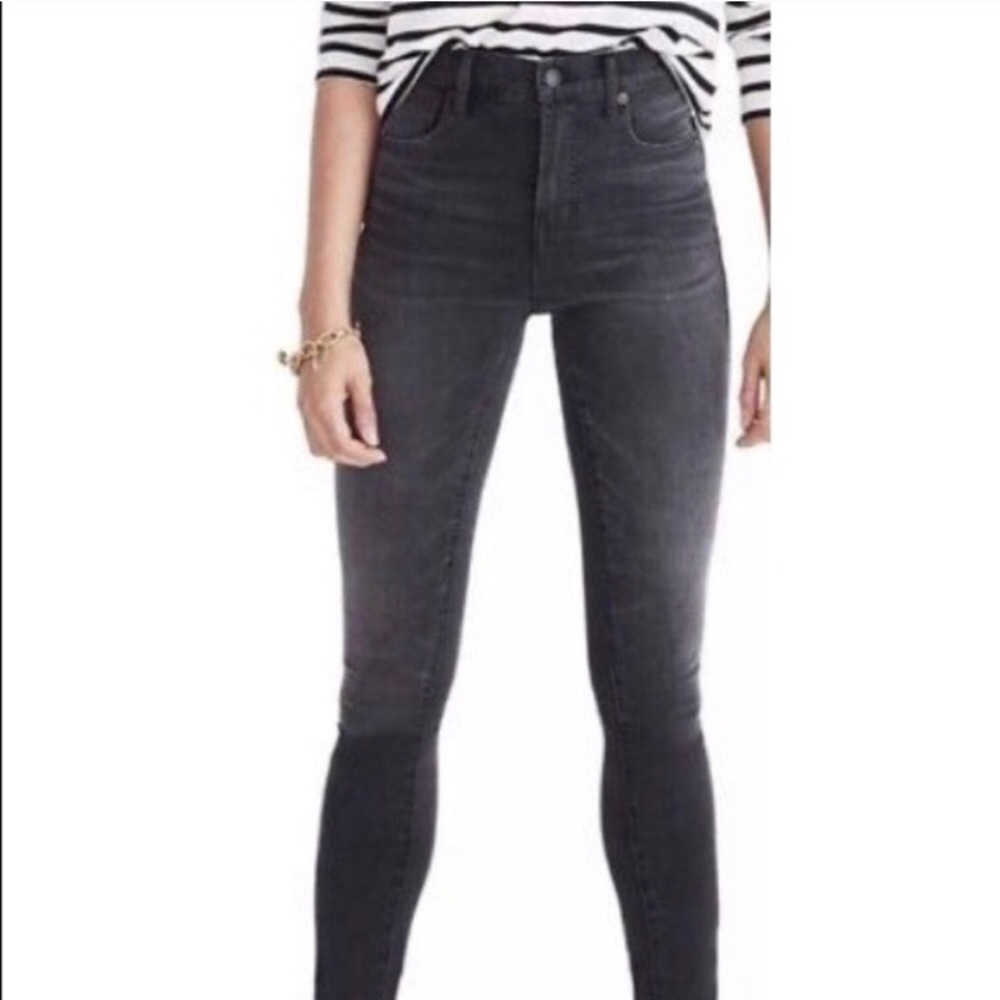 Madewell Skinny Skinny Gray Jeans